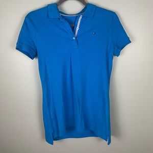 Tommy Hilfiger blue polo (size XS)